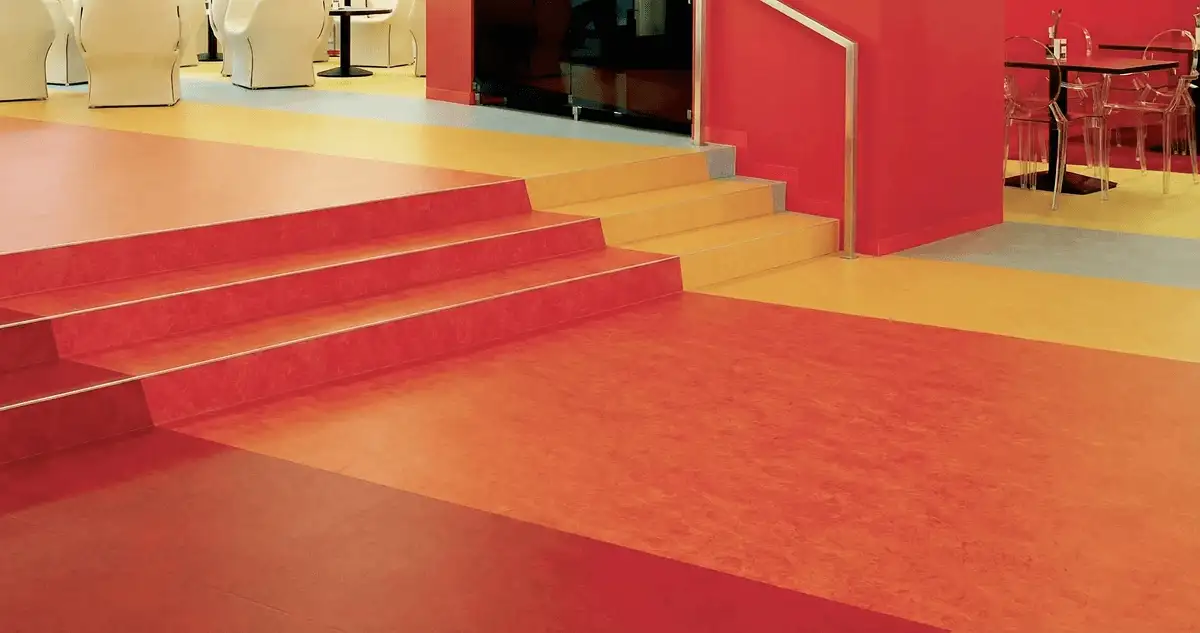 Snack bar with beautiful professionally installed linoleum flooring in Duluth, MN